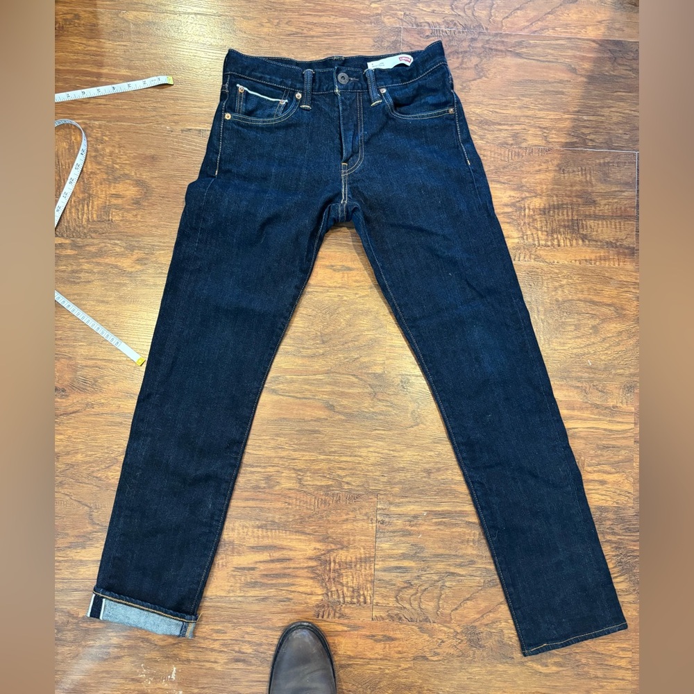 Levi’s Made in Japan 511 Slim straight selvedge denim 29/32